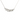 Sterling Silver Necklace with Cluster of Round, Square and Rectangular CZ's