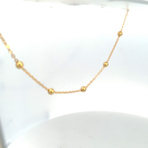 Gold Filled Necklace 17" + 2" Extender