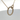 14K Yellow Gold .33CTS Diamond Circle Necklace with Bail