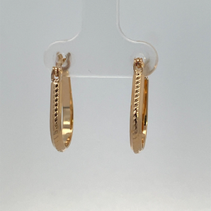18K Gold Filled Hypoallergenic Hoop Earrings