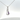 Sterling Silver Elongated Triangle with Clear Round and Purple Color Tapered Cut CZ