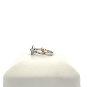 10k White Gold Ring