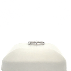 Lady's 14k White Gold Band with .25ctw with Round Diamonds