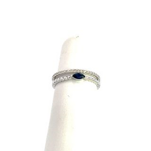 Lady's 10k White Gold Ring