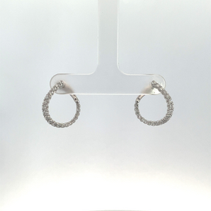 14k White Gold Earrings