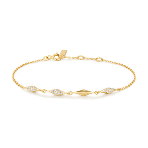 Silver and Gold Plated Bracelet