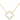 10K Yellow Gold Diamond Clover Necklace