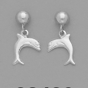 Silver and Gold Plated Earring