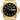 Gold SEIKO Watch with Black Dial