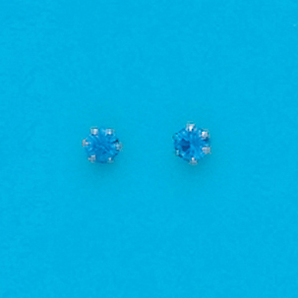 Silver and Gold Plated Earring