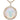 Ethopian Round Opal with Round Brilliand Diamond Halo