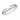 Lady's 14k White Gold Double Band with .20ctw Round Diamonds
