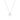 14k White Gold Disc Pendant Necklace - Engravable