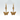 Gold Plated Leverback Butterfly Earrings