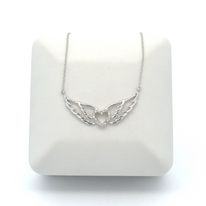 Lady's 10k White Gold Necklace