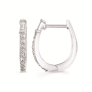 Silver and Gold Plated Earring