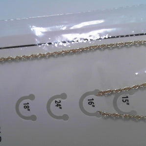 14kt or 10kt  Chains and Bracelet