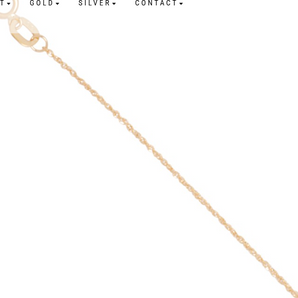 14kt or 10kt  Chains and Bracelet