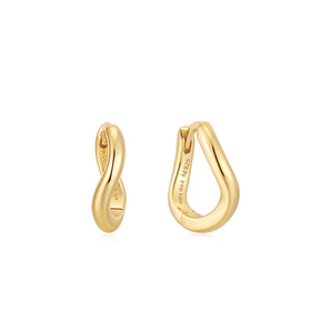 Silver and Gold Plated Earring