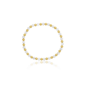 Silver and Gold Plated Bracelet