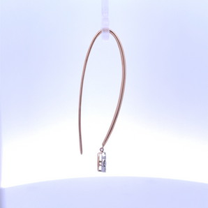 14k Yellow Gold Drop Earrings