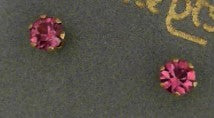Silver and Gold Plated Earring