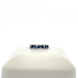 Lady's 14k White Gold Sapphire Ring