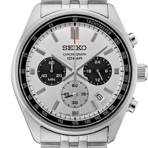 Gents Essentials Collection Stainless Steel Chronograph Watch