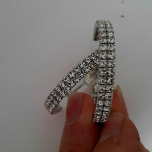 Silver and Gold Plated Earring