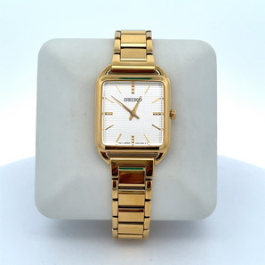 Women's SEIKO Watch with White Dial