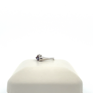14k White Gold Alexandrite Ring
