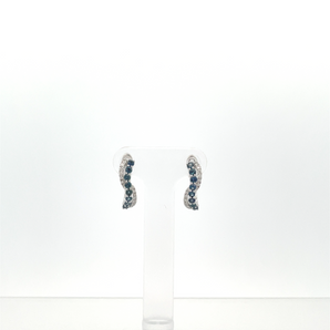 Lady's 14k White Gold Earrings