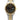 Mens Two-Toned Dress Essentials Seiko Watch with Gray Dial