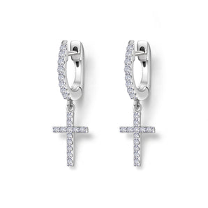 Silver and Gold Plated Earring