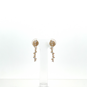 14k Yellow Gold Drop Earrings