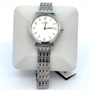 Women's SEIKO Watch with White Dial