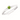 10K White Peridot Ring TGW: .14