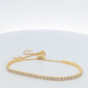 Silver and Gold Plated Bracelet