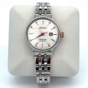 SEIKO Watch with White Dial