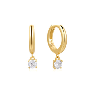 Silver and Gold Plated Earring