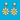 Gold Plated August Daisy Dangling Earrings