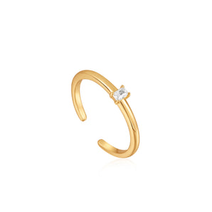 Silver and Gold Plated Ring