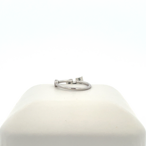 Lady's 10k White Gold Ring