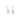 Silver and Gold Plated Earring