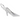 Sterling Silver Sling Back Heel Charm