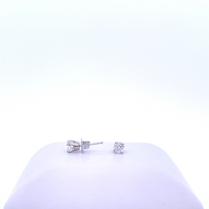 14k White Gold Earrings