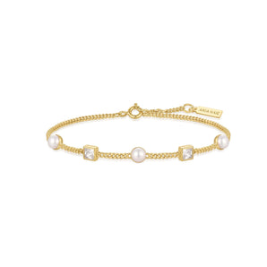 Silver and Gold Plated Bracelet