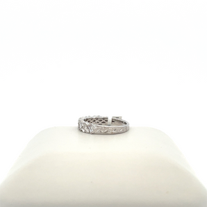 14k White Gold Ring