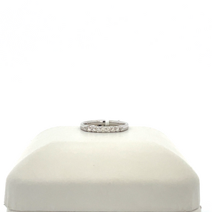 14k White Gold Band with .25ctw Round Diamonds