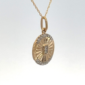 14k Yellow Gold Pendant